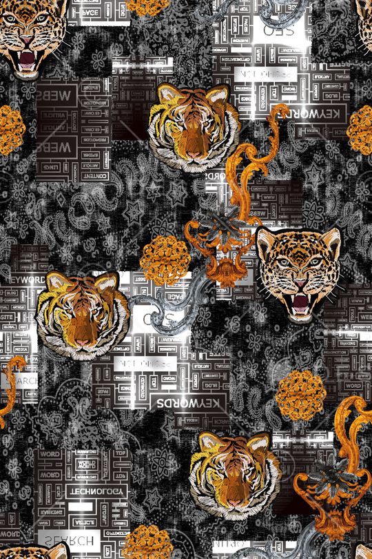 字母印花华亿平台图片