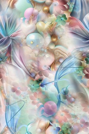 抽象印花华亿平台图片