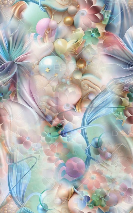 抽象印花华亿平台图片