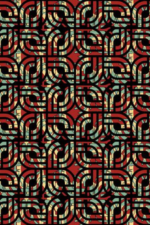 抽象印花华亿平台图片