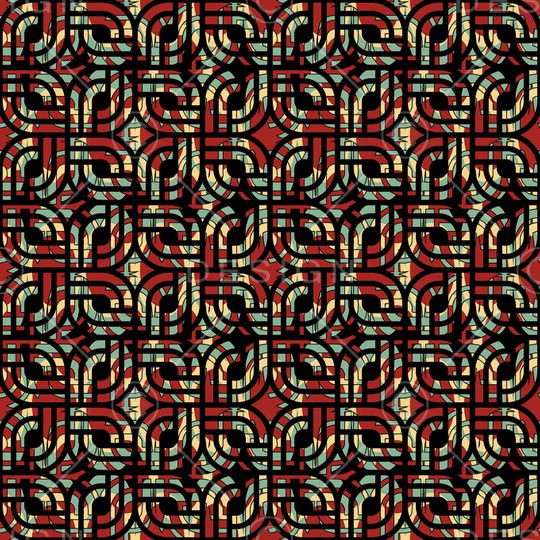 抽象印花华亿平台图片