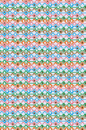 线条印花华亿平台图片