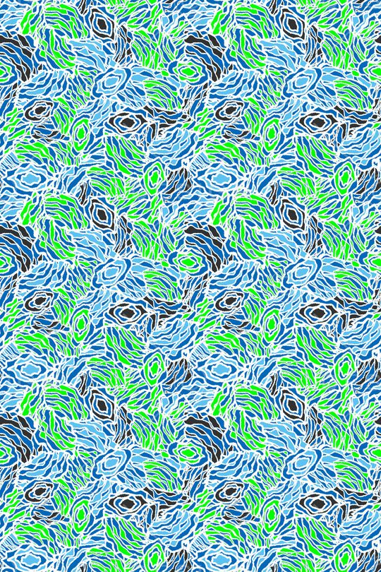 绿色印花华亿平台图片