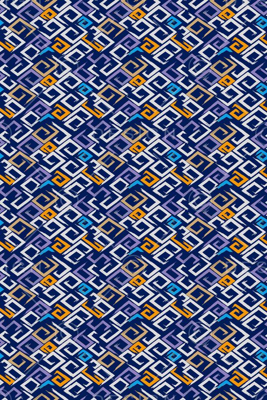 几何印花华亿平台图片