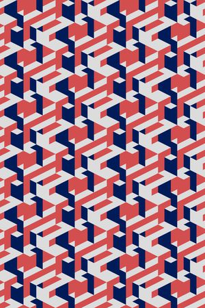 几何印花华亿平台图片