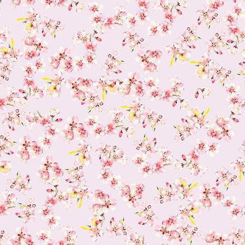 满版散花印花华亿平台图片