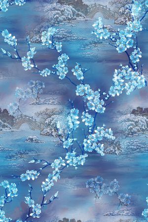 复古印花华亿平台图片