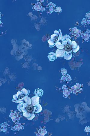 复古印花华亿平台图片