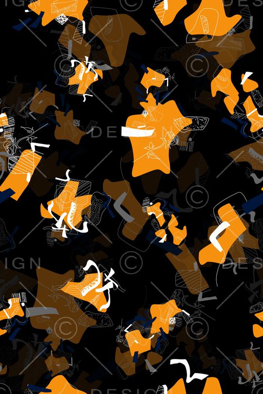 抽象印花华亿平台图片