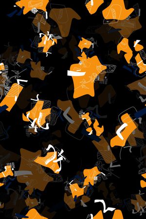 抽象印花华亿平台图片