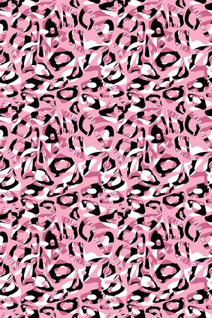 动物纹印花华亿平台图片