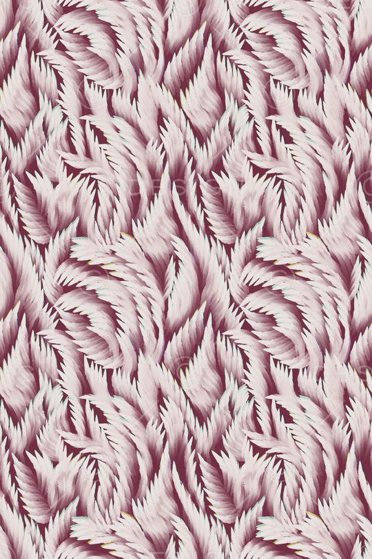 羽毛印花华亿平台图片