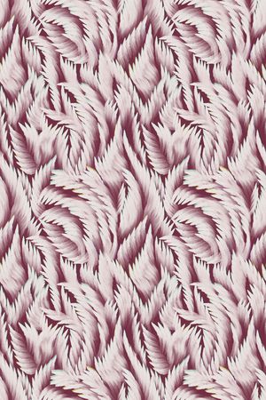 羽毛印花华亿平台图片