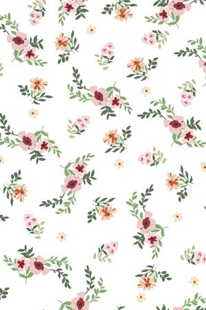 小碎花印花华亿平台图片