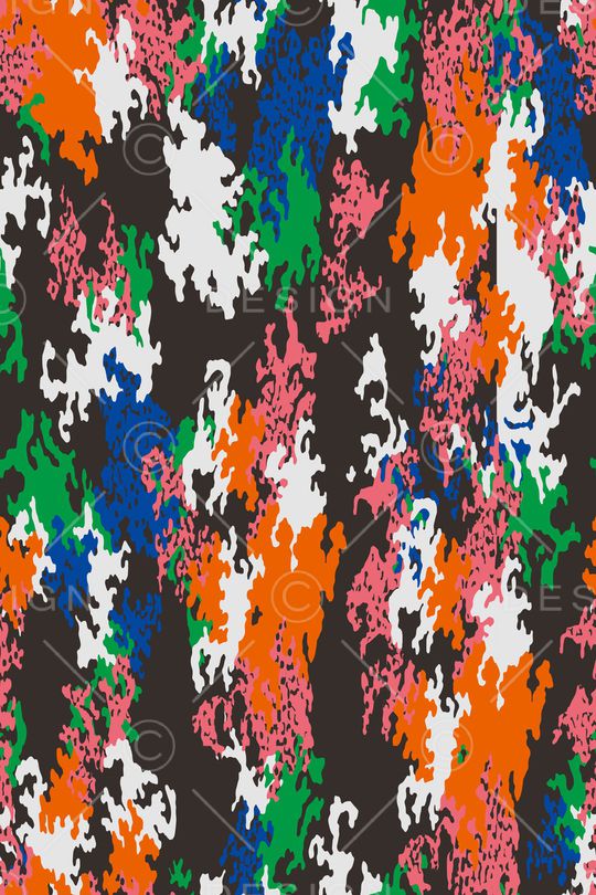 拼色印花华亿平台图片