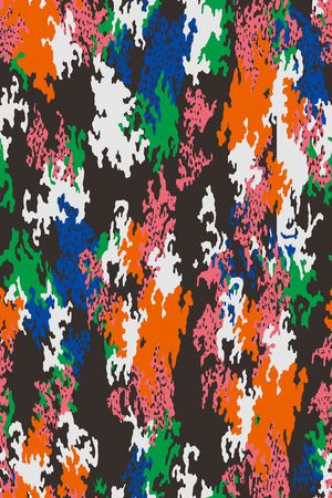 拼色印花华亿平台图片