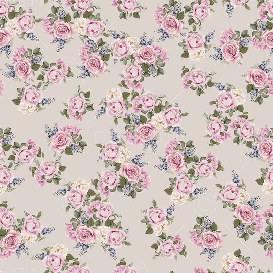 小碎花印花华亿平台图片