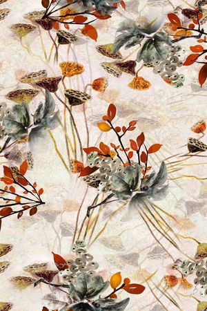 中国风旗袍印花华亿平台图片