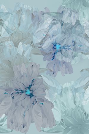 抽象印花华亿平台图片