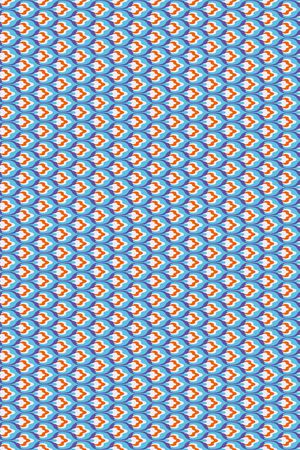 蓝色印花华亿平台图片