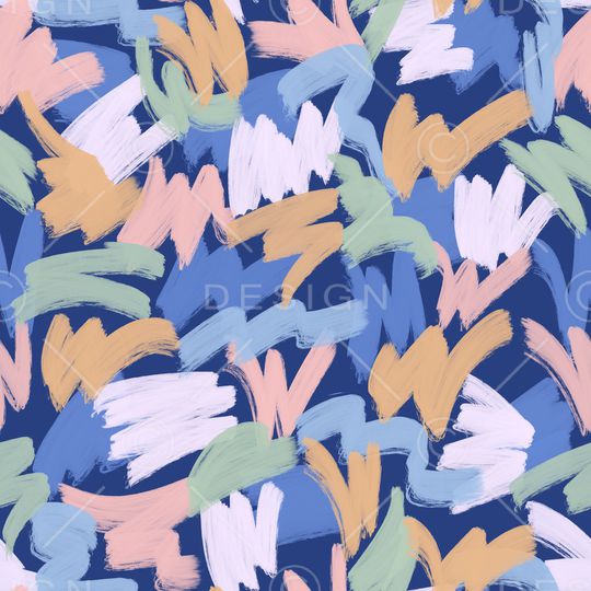 笔触印花华亿平台图片