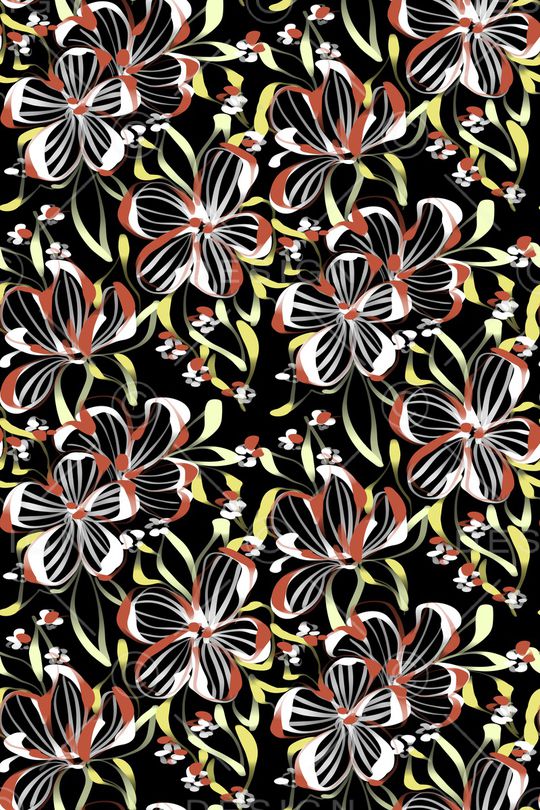 淑女印花华亿平台图片