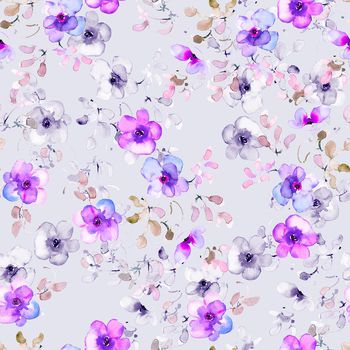 满版散花印花华亿平台图片