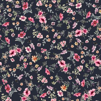 满版散花印花华亿平台图片