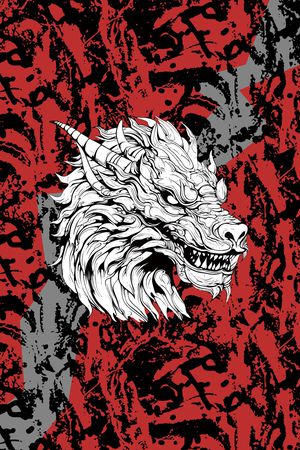 抽象印花华亿平台图片