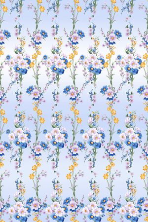 小碎花印花华亿平台图片