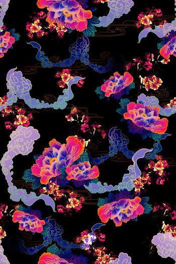 底纹印花华亿平台图片