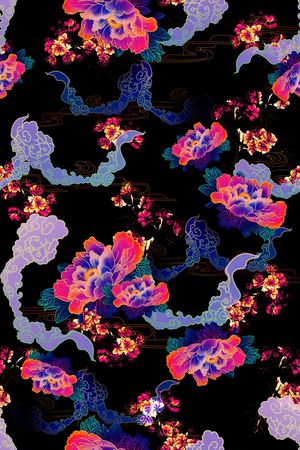 底纹印花华亿平台图片