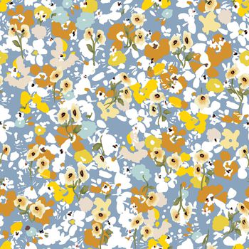 满版散花印花华亿平台图片