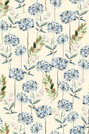 满版散花印花华亿平台图片