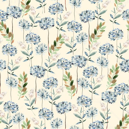 满版散花印花华亿平台图片