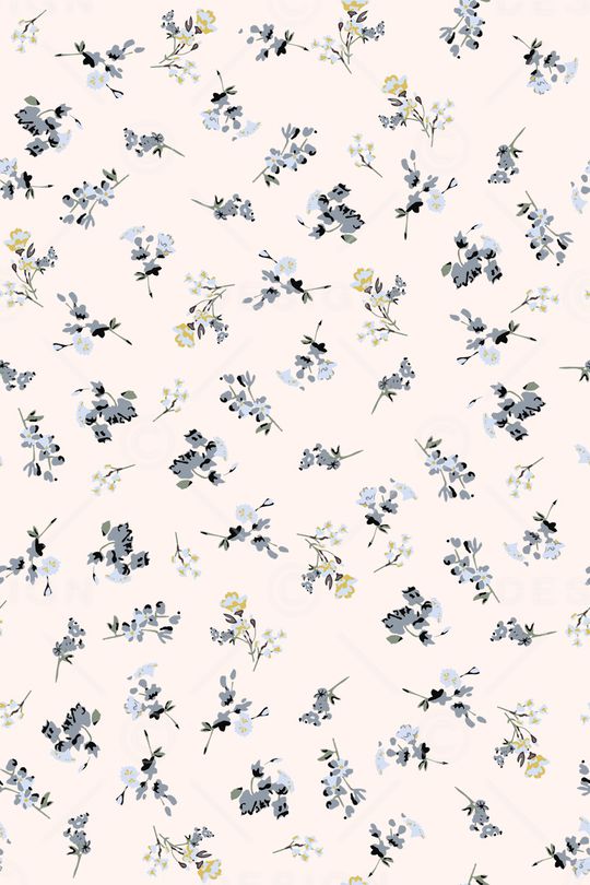 满版散花印花华亿平台图片