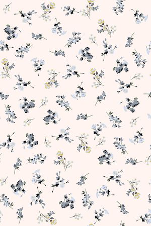 满版散花印花华亿平台图片