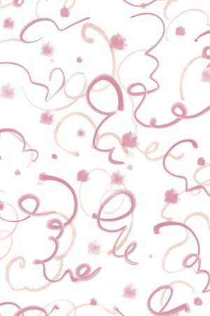 线条画印花华亿平台图片