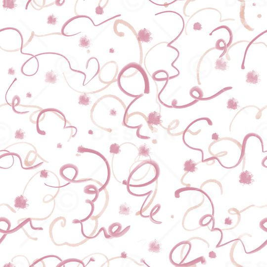 线条画印花华亿平台图片