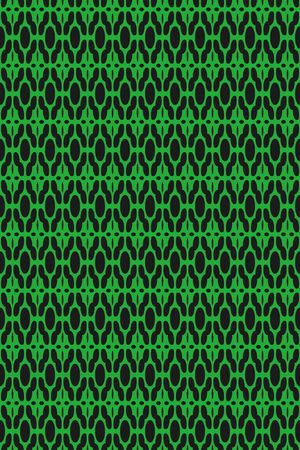 绿色印花华亿平台图片