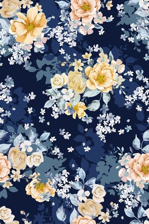 植物印花华亿平台图片