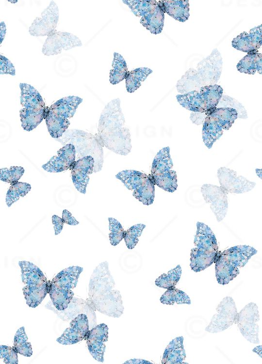 蝴蝶印花华亿平台图片