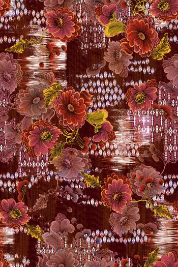 底纹印花华亿平台图片