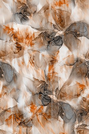 抽象花卉印花华亿平台图片