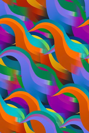 抽象印花华亿平台图片