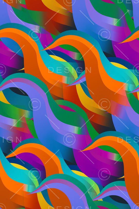 抽象印花华亿平台图片