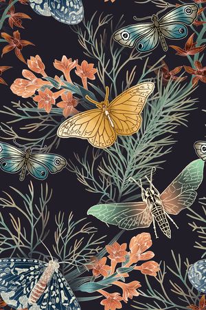 植物印花华亿平台图片