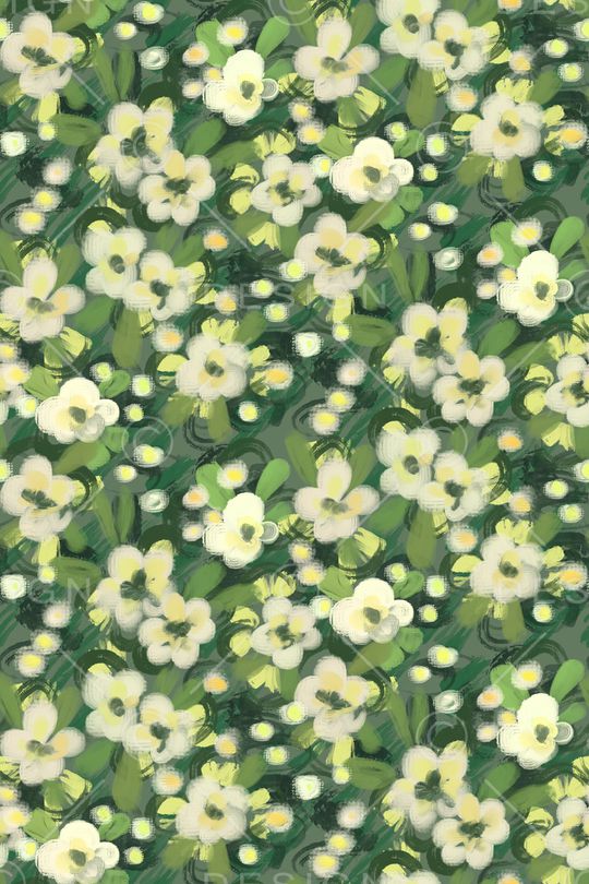 满版散花印花华亿平台图片