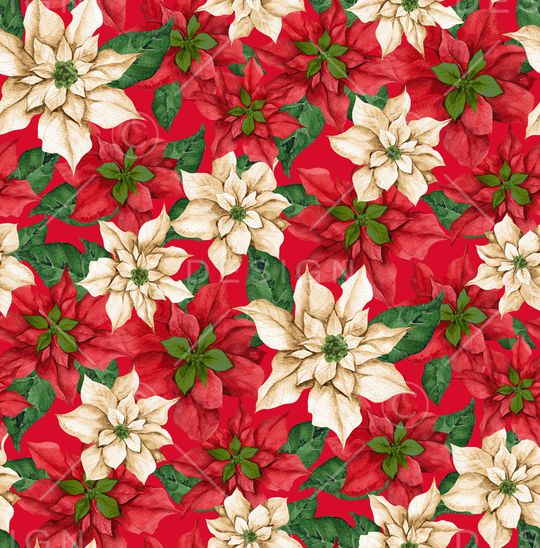 水彩花卉印花华亿平台图片