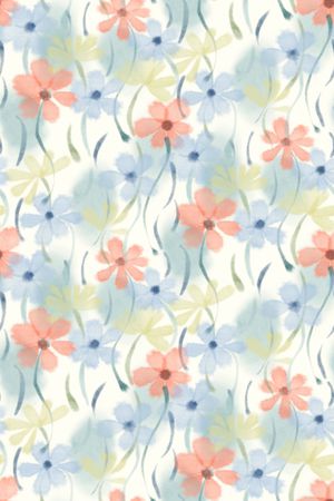 满版散花印花华亿平台图片